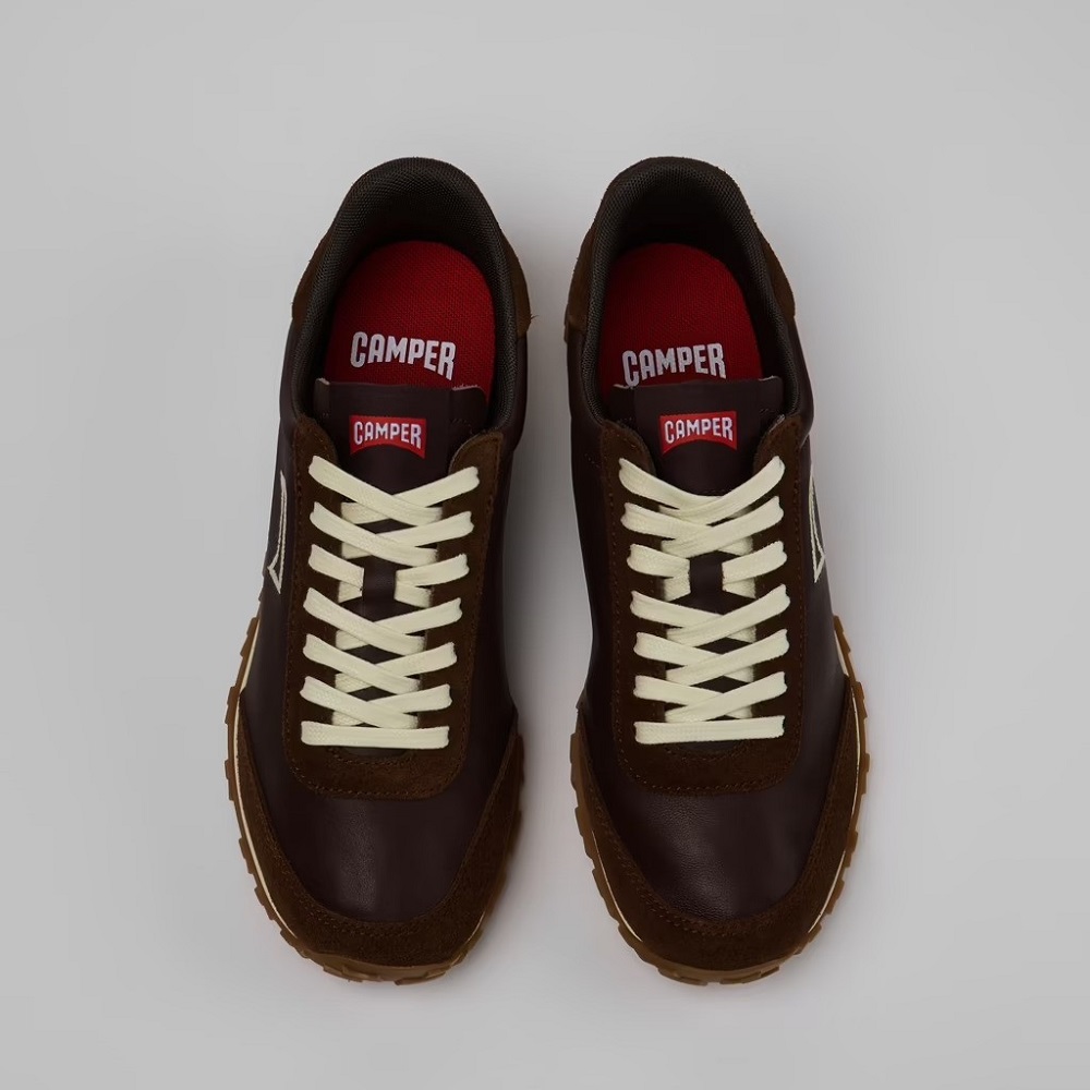 CAMPER</br>Camper K201885-006 DRIFT WALK Γυναικεία Sneakers Καφέ Δέρμα CAMPER</br>Camper K201885-006 DRIFT WALK Γυναικεία Sneakers Καφέ Δέρμα