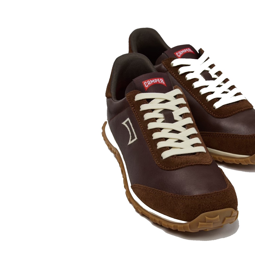 CAMPER</br>Camper K201885-006 DRIFT WALK Γυναικεία Sneakers Καφέ Δέρμα CAMPER</br>Camper K201885-006 DRIFT WALK Γυναικεία Sneakers Καφέ Δέρμα