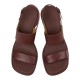 CAMPER</br>Camper K201915-003 LOUISE SANDAL Γυναικείες Πλατφόρμες Μπορντό Δέρμα