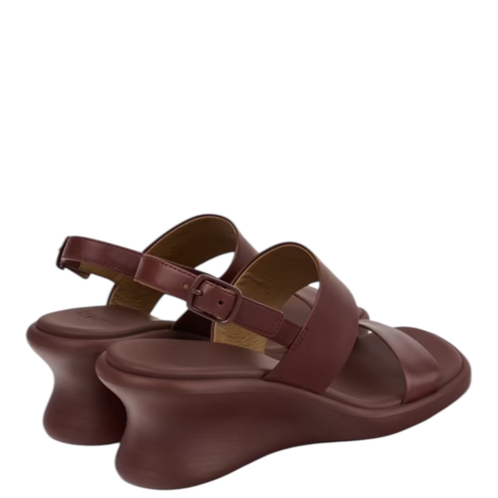 CAMPER</br>Camper K201915-003 LOUISE SANDAL Γυναικείες Πλατφόρμες Μπορντό Δέρμα