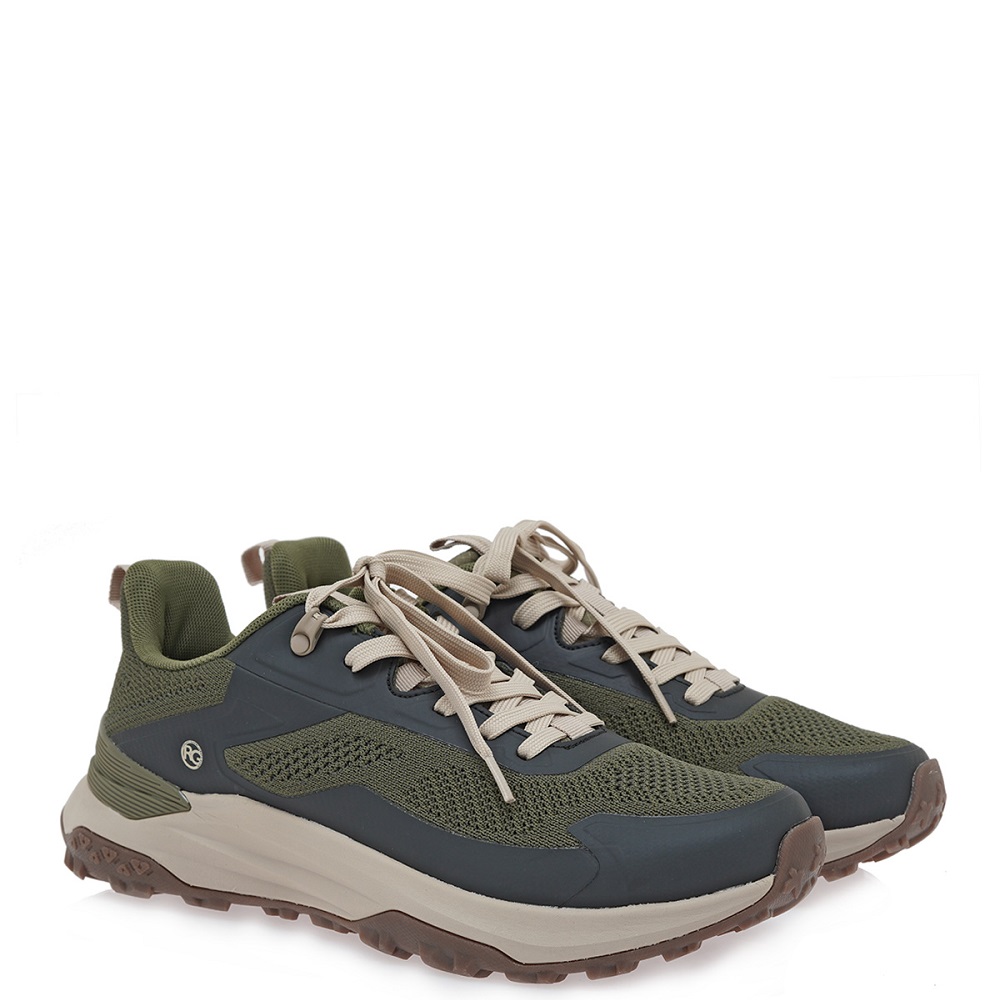 RENATO GARINI</br>Renato Garini K240165-1 Ανδρικά Sneakers Χακί/Μαύρο RENATO GARINI</br>Renato Garini K240165-1 Ανδρικά Sneakers Χακί/Μαύρο