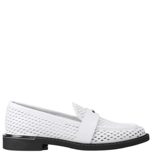DKNY REZZI K2654548-WHT Γυναικεία Loafers Λευκό