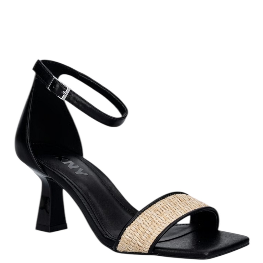 DKNY</br>DKNY KRAZZ RAFFIA K2697938-NAX Γυναικεία Πέδιλα Μπεζ/Μαύρο DKNY</br>DKNY KRAZZ RAFFIA K2697938-NAX Γυναικεία Πέδιλα Μπεζ/Μαύρο