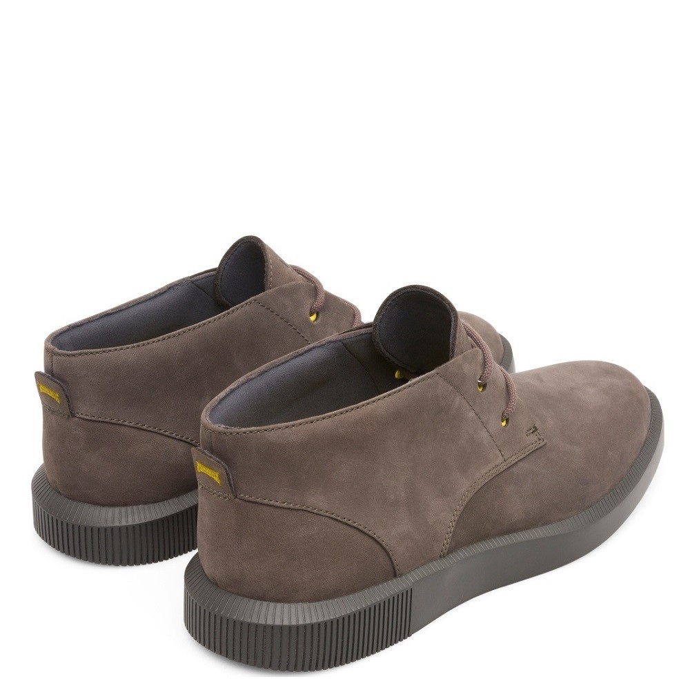 CAMPER</br>Ανδρικά Μποτάκια Γκρι Δέρμα Nubuck BILL K300235-009 BILL Camper