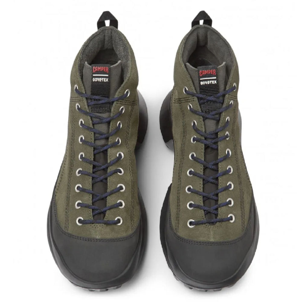 CAMPER</br>Ανδρικά Μποτάκια Χακί Δέρμα Nubuck Αδιάβροχο CRCLR Gore-Tex® K300431-001 Camper