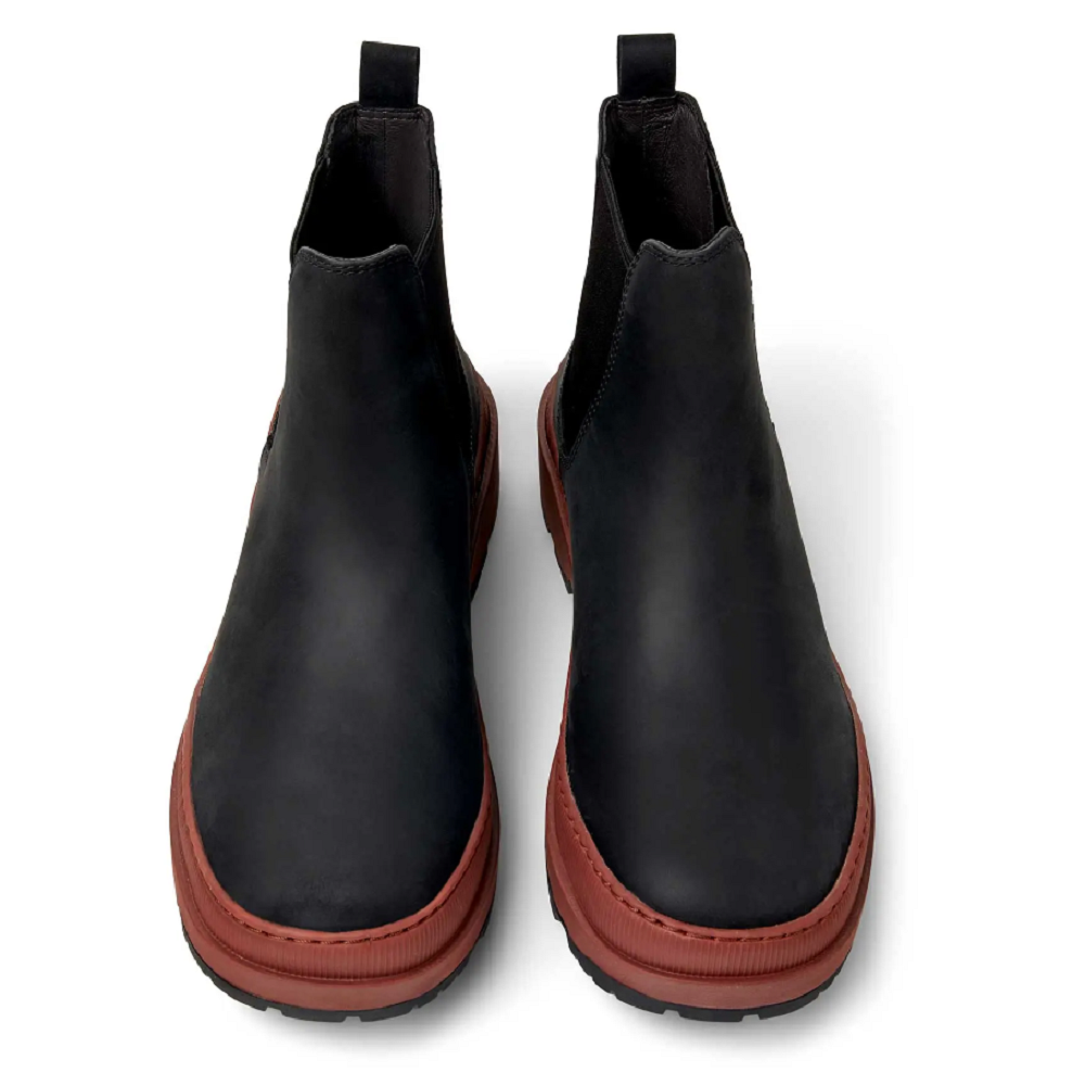 CAMPER</br>Ανδρικά Μποτάκια Μαύρο Δέρμα Nubuck Chelsea BRUTUS TREK K300435-011 Camper CAMPER</br>Ανδρικά Μποτάκια Μαύρο Δέρμα Nubuck Chelsea BRUTUS TREK K300435-011 Camper