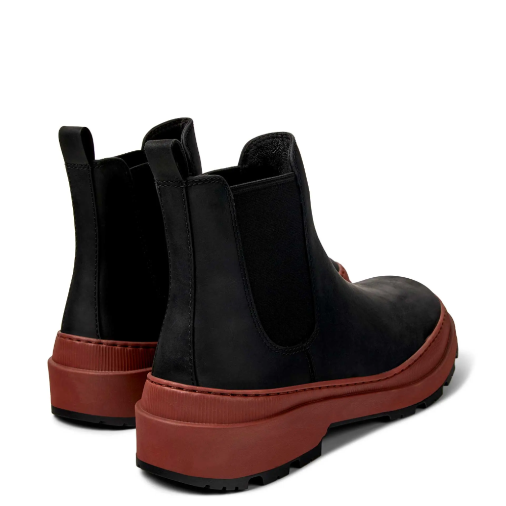 CAMPER</br>Ανδρικά Μποτάκια Μαύρο Δέρμα Nubuck Chelsea BRUTUS TREK K300435-011 Camper CAMPER</br>Ανδρικά Μποτάκια Μαύρο Δέρμα Nubuck Chelsea BRUTUS TREK K300435-011 Camper