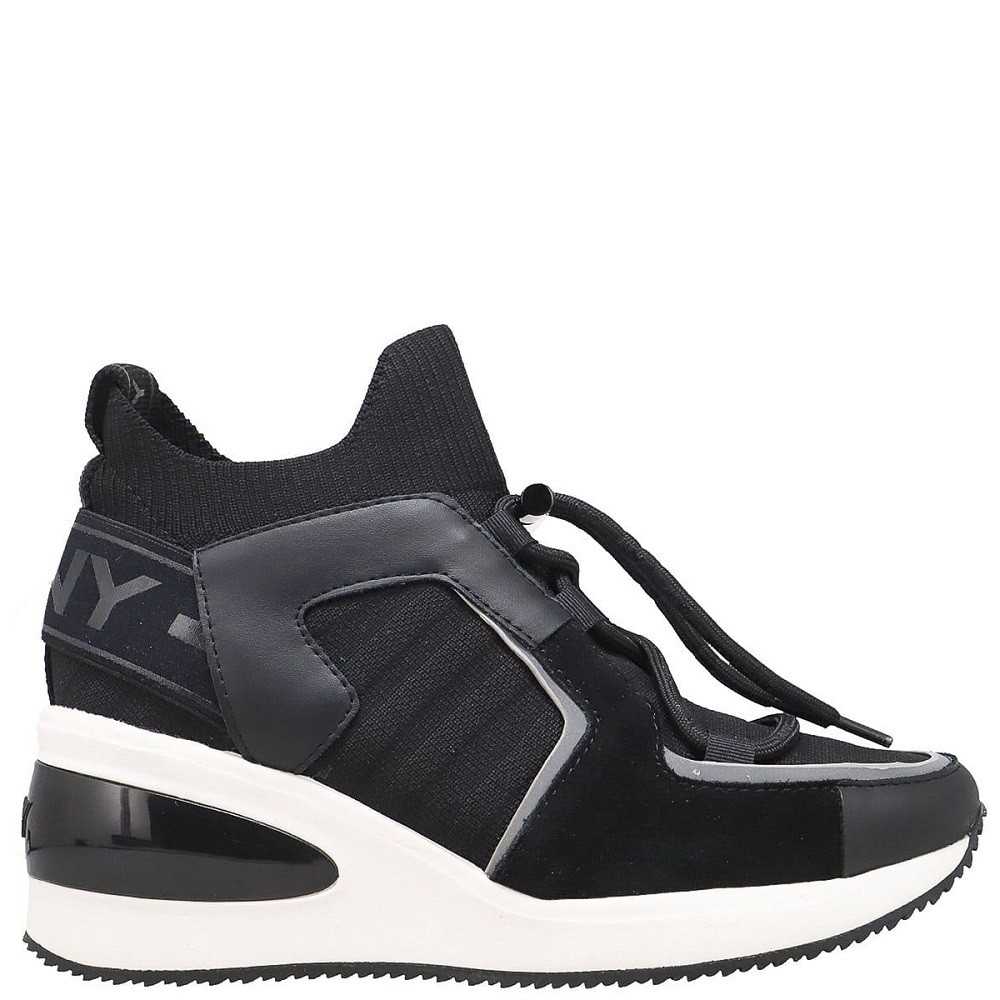 DKNY</br>Γυναικεία Sneakers Μαύρο K3140693 BRIGETTE DKNY DKNY</br>Γυναικεία Sneakers Μαύρο K3140693 BRIGETTE DKNY