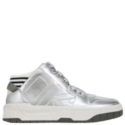 Γυναικεία Sneakers Ασημί Δέρμα BRIETTA K3409372-SIL DKNY