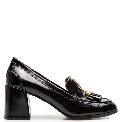 Γυναικείες Γόβες Μαύρο Δέρμα PRIELLA K3412646-BLK DKNY