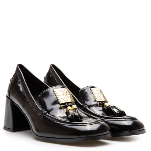 Γυναικείες Γόβες Μαύρο Δέρμα PRIELLA K3412646-BLK DKNY