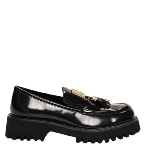 Γυναικεία Μοκασίνια Μαύρο Δέρμα Λουστρίνι GILLIAN K3436027-BLK DKNY Γυναικεία Μοκασίνια Μαύρο Δέρμα Λουστρίνι GILLIAN K3436027-BLK DKNY