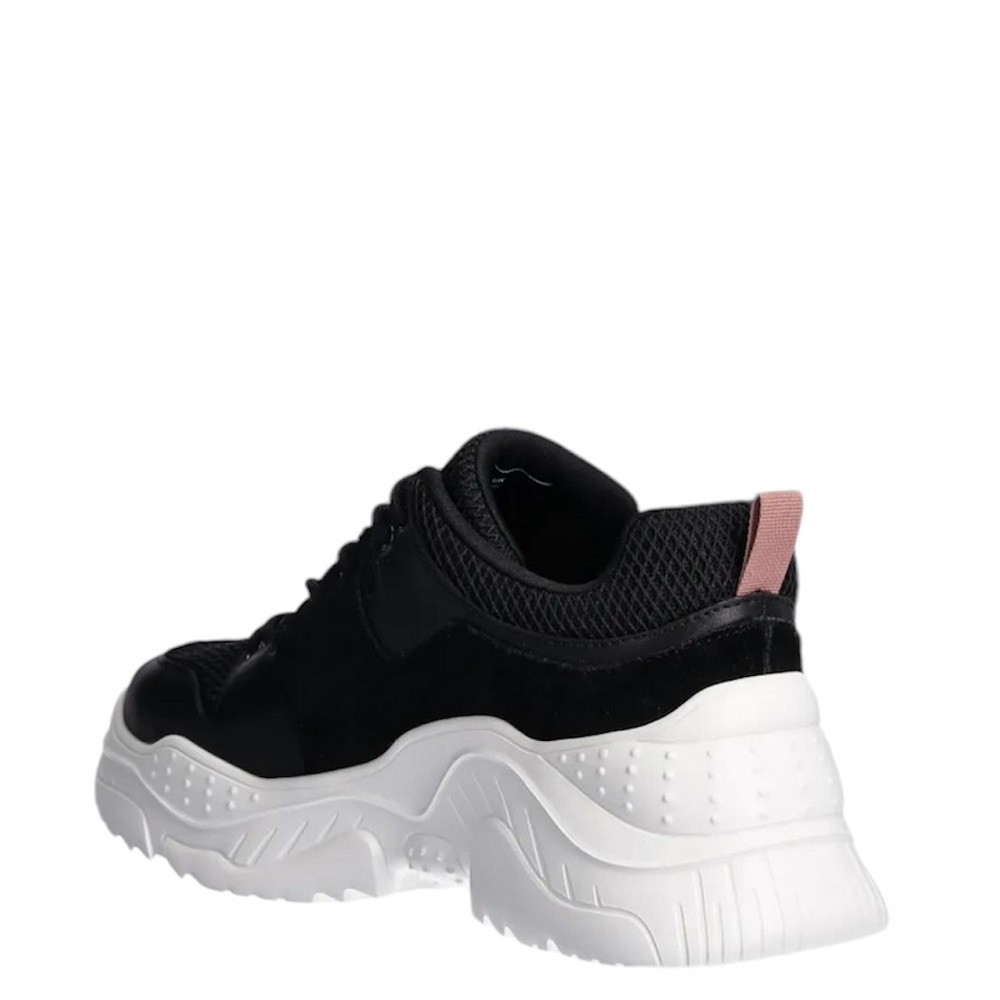 DKNY</br>Γυναικεία Sneakers Μαύρο Δέρμα ODELLA K3436984-BLK DKNY DKNY</br>Γυναικεία Sneakers Μαύρο Δέρμα ODELLA K3436984-BLK DKNY