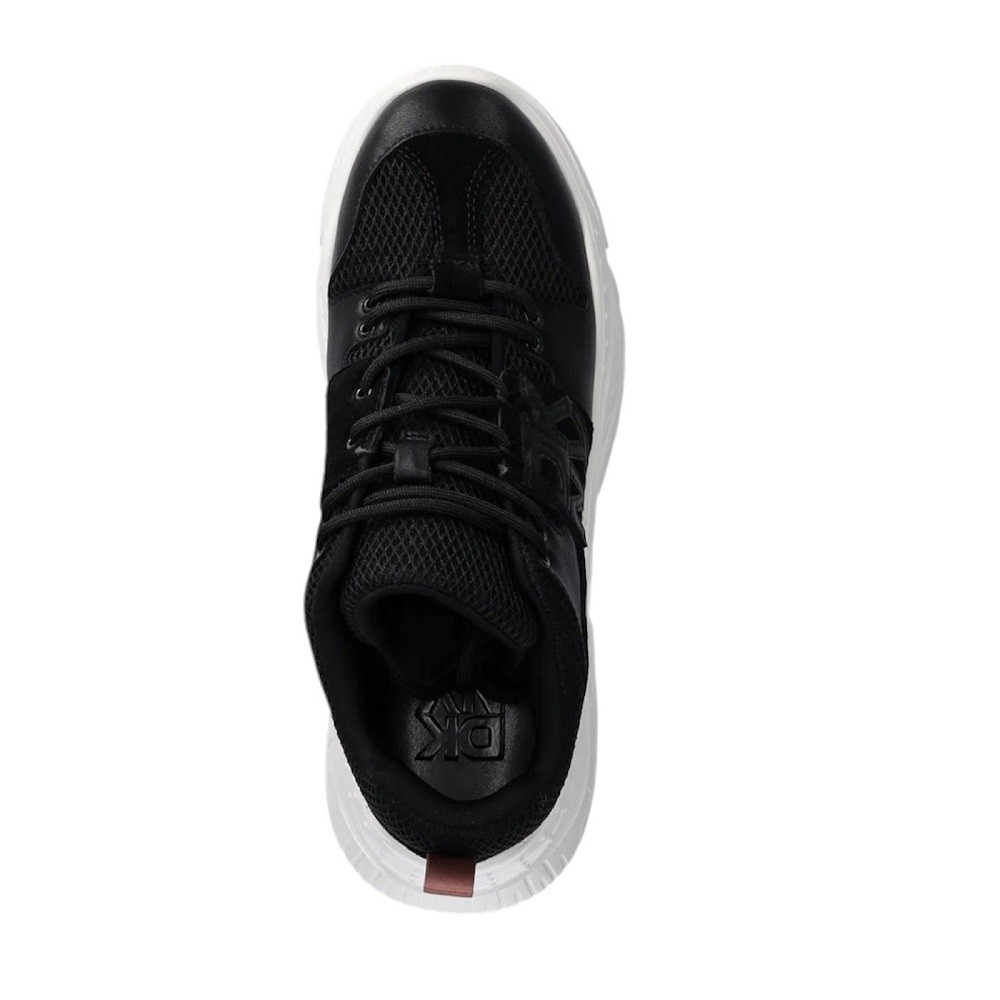 DKNY</br>Γυναικεία Sneakers Μαύρο Δέρμα ODELLA K3436984-BLK DKNY DKNY</br>Γυναικεία Sneakers Μαύρο Δέρμα ODELLA K3436984-BLK DKNY