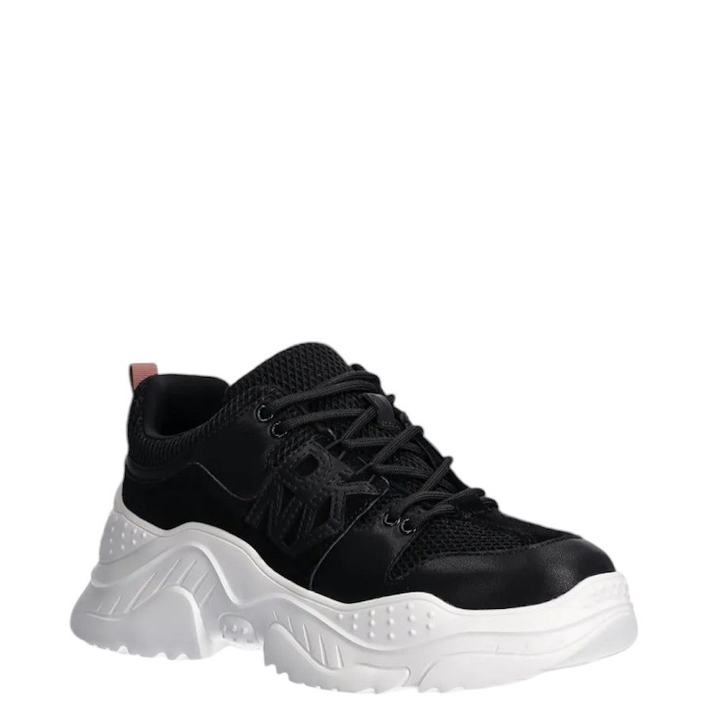 DKNY</br>Γυναικεία Sneakers Μαύρο Δέρμα ODELLA K3436984-BLK DKNY DKNY</br>Γυναικεία Sneakers Μαύρο Δέρμα ODELLA K3436984-BLK DKNY
