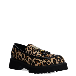 Γυναικεία Μοκασίνια Λεοπάρ Δέρμα GILLIAN K3447567-LEO DKNY