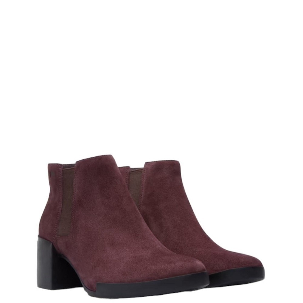 CAMPER</br>Γυναικεία Μποτάκια Μπορντό Suede K400176-002 LOTTA Camper