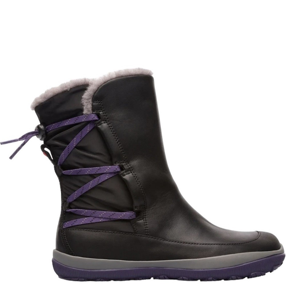 CAMPER</br>Γυναικείες Μπότες Μαύρο Δέρμα K400386-001 PEU PISTA GORE-TEX Camper CAMPER</br>Γυναικείες Μπότες Μαύρο Δέρμα K400386-001 PEU PISTA GORE-TEX Camper