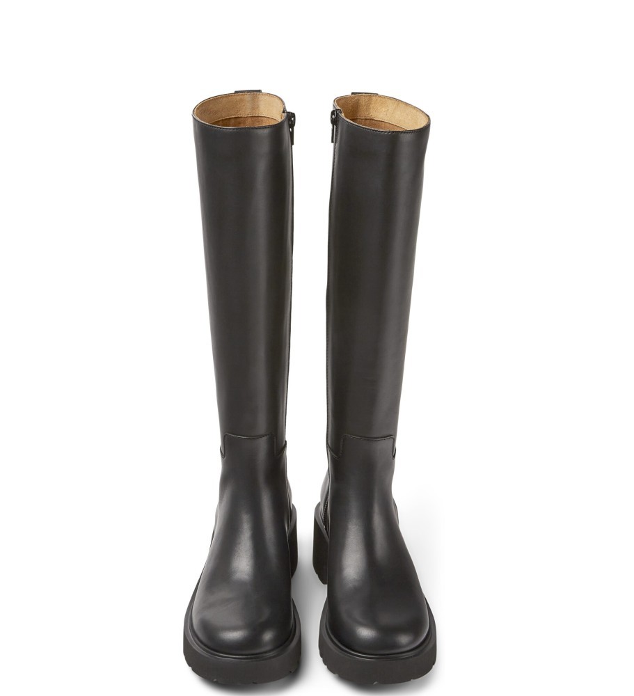 CAMPER</br>Γυναικεία Μπότα Μαύρο Δέρμα MILAH K400659-001 Camper