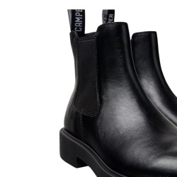 Γυναικεία Μποτάκια Μαύρο Δέρμα K400761-001 DEAN Camper
