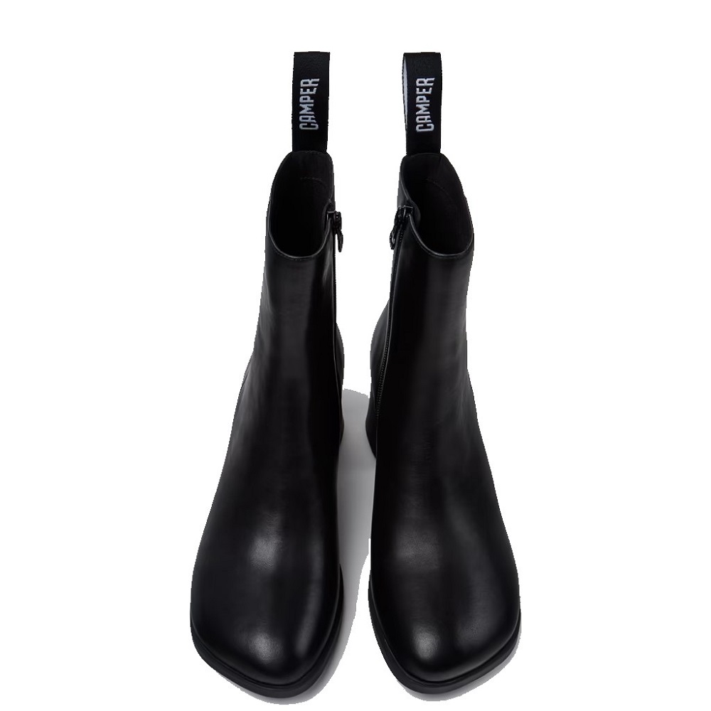 CAMPER</br>Camper K400798-001 KORA Γυναικεία Μποτάκια Μαύρο Δέρμα CAMPER</br>Camper K400798-001 KORA Γυναικεία Μποτάκια Μαύρο Δέρμα
