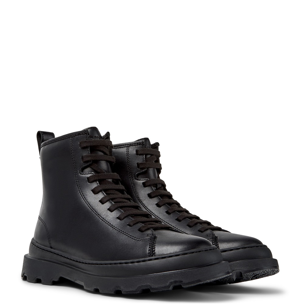 CAMPER</br>Camper K400816-001 BRUTUS+ Γυναικεία Μποτάκια Μαύρο Δέρμα CAMPER</br>Camper K400816-001 BRUTUS+ Γυναικεία Μποτάκια Μαύρο Δέρμα