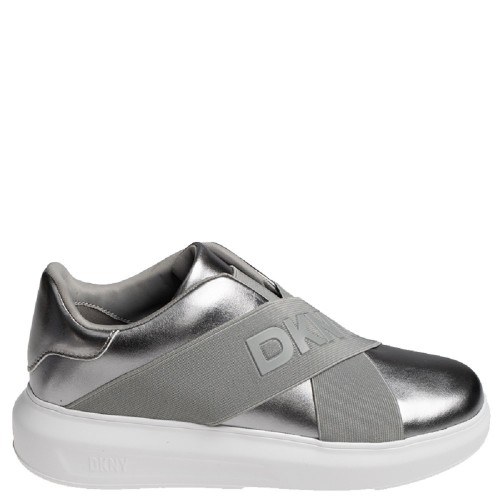Γυναικεία Sneakers Slip On Ασημί JAYE K4401359-NIC DKNY Γυναικεία Sneakers Slip On Ασημί JAYE K4401359-NIC DKNY