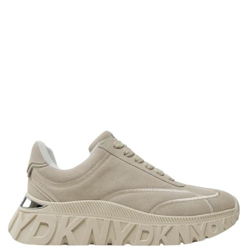 Γυναικεία Sneakers Μπεζ Δέρμα LAEONI K4408656-F88 DKNY Γυναικεία Sneakers Μπεζ Δέρμα LAEONI K4408656-F88 DKNY