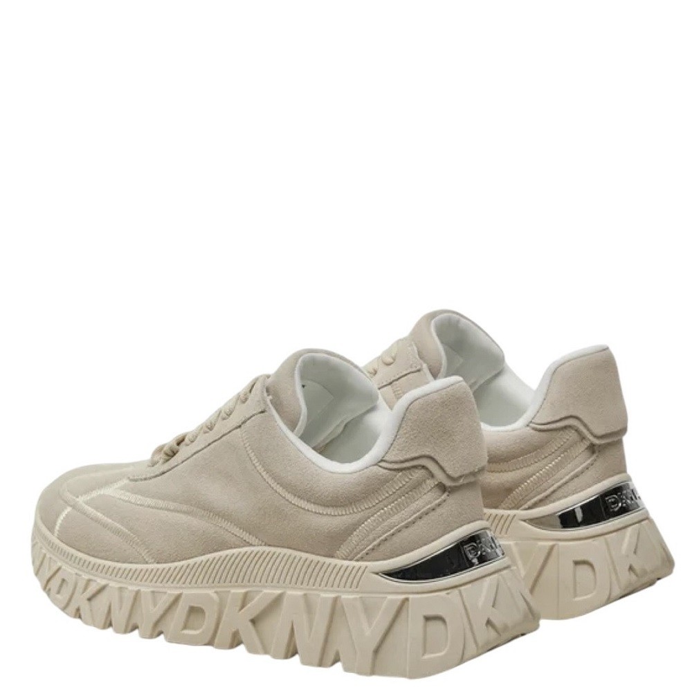 DKNY</br>Γυναικεία Sneakers Μπεζ Δέρμα LAEONI K4408656-F88 DKNY DKNY</br>Γυναικεία Sneakers Μπεζ Δέρμα LAEONI K4408656-F88 DKNY