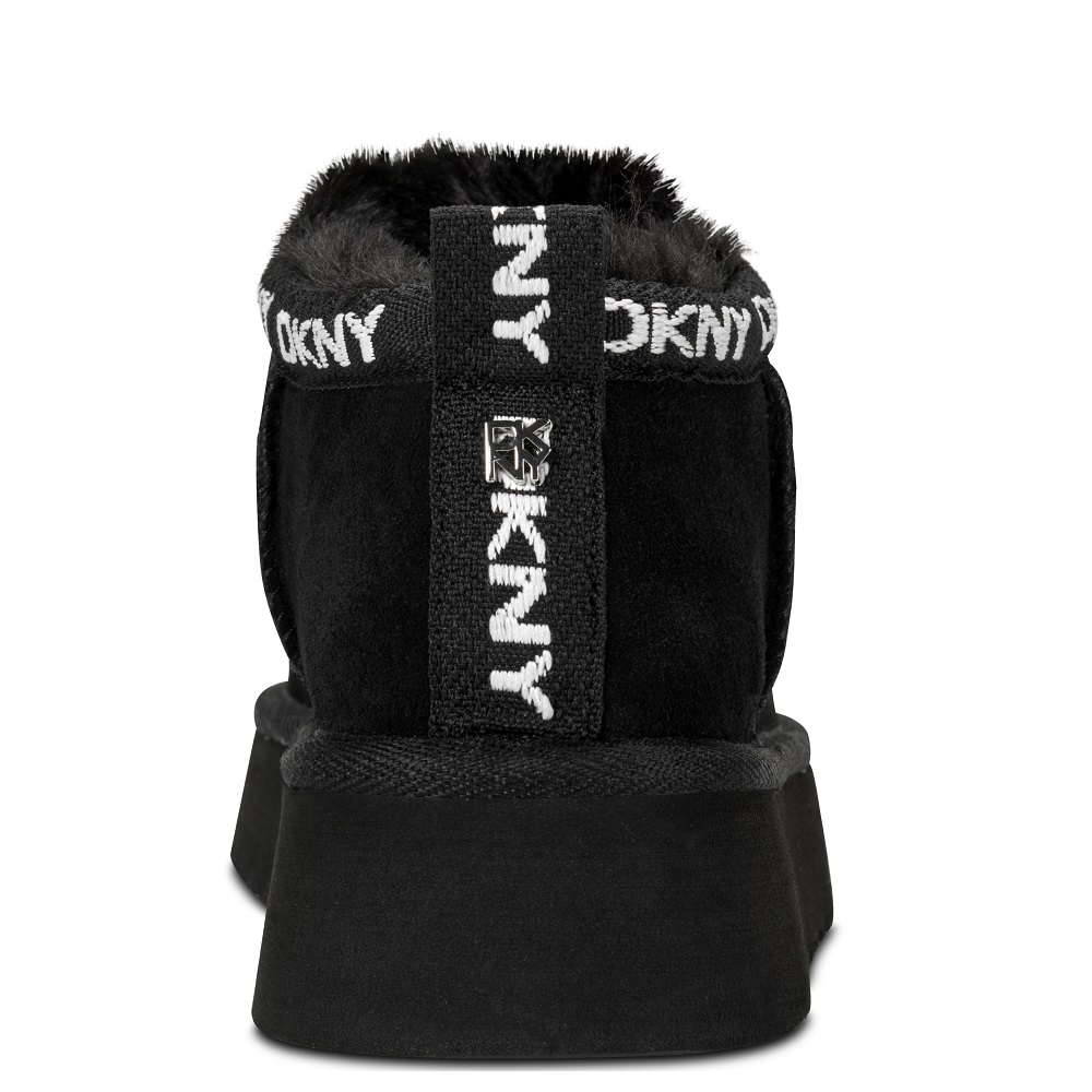 DKNY</br>DKNY ISMAY K4647548-BLK Γυναικεία Μποτάκια Μαύρα Suede Δέρμα DKNY</br>DKNY ISMAY K4647548-BLK Γυναικεία Μποτάκια Μαύρα Suede Δέρμα