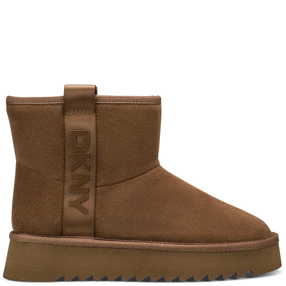 DKNY</br>DKNY IMOGEN K4673655-WAL Γυναικεία Μποτάκια Ταμπά Suede Δέρμα DKNY</br>DKNY IMOGEN K4673655-WAL Γυναικεία Μποτάκια Ταμπά Suede Δέρμα