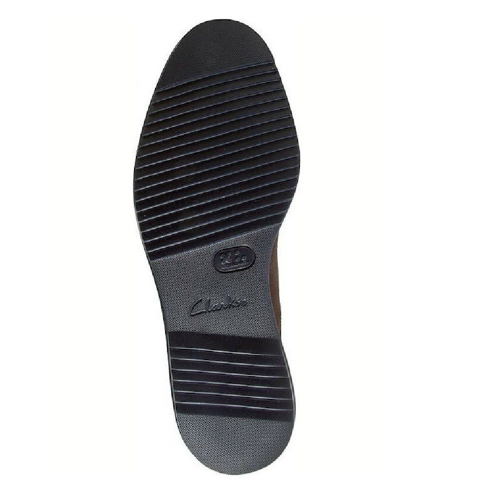 CLARKS</br>Ανδρικά Μποτάκια Πούρο Suede KENLEY MID Clarks