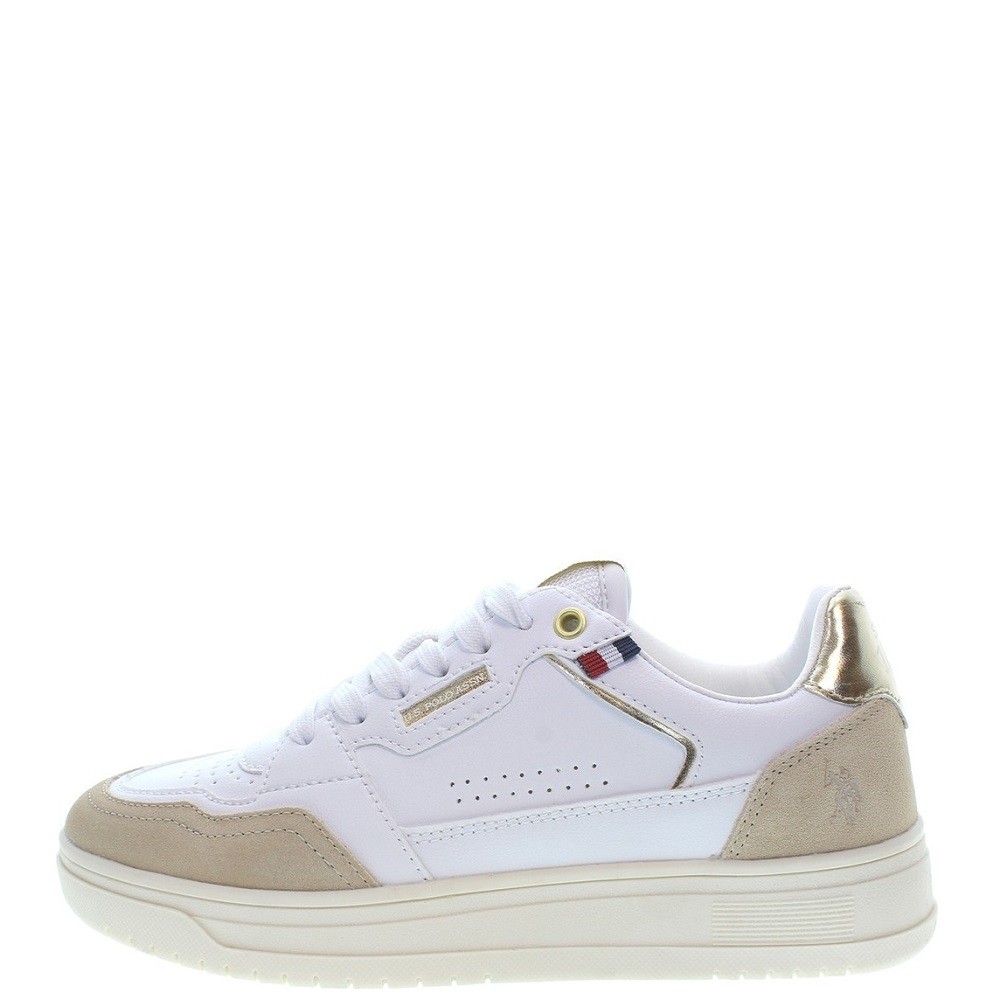 U.S. POLO ASSN.</br>Γυναικεία Sneakers Λευκό/Χρυσό KOSMO008-WHI-GOL02 U.S. Polo Assn. U.S. POLO ASSN.</br>Γυναικεία Sneakers Λευκό/Χρυσό KOSMO008-WHI-GOL02 U.S. Polo Assn.