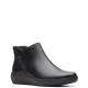 CLARKS</br>Γυναικεία Μποτάκια Μαύρο Δέρμα KAYLEIGH MID Clarks CLARKS</br>Γυναικεία Μποτάκια Μαύρο Δέρμα KAYLEIGH MID Clarks