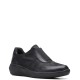 CLARKS</br>Γυναικεία Sneakers Μαύρο Δέρμα KAYLEIGH PEAK Clarks CLARKS</br>Γυναικεία Sneakers Μαύρο Δέρμα KAYLEIGH PEAK Clarks