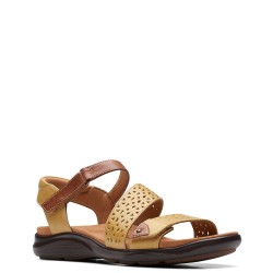Γυναικεία Σανδάλια Κίτρινο Δέρμα KITLY WAY Clarks