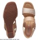 CLARKS</br>Γυναικείες Πλατφόρμες Μπεζ Δέρμα KYARRA FAYE Clarks