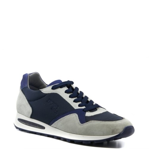 Ανδρικά Sneakers Μπλε Suede/Ύφασμα L.LAUREL TXT Boss