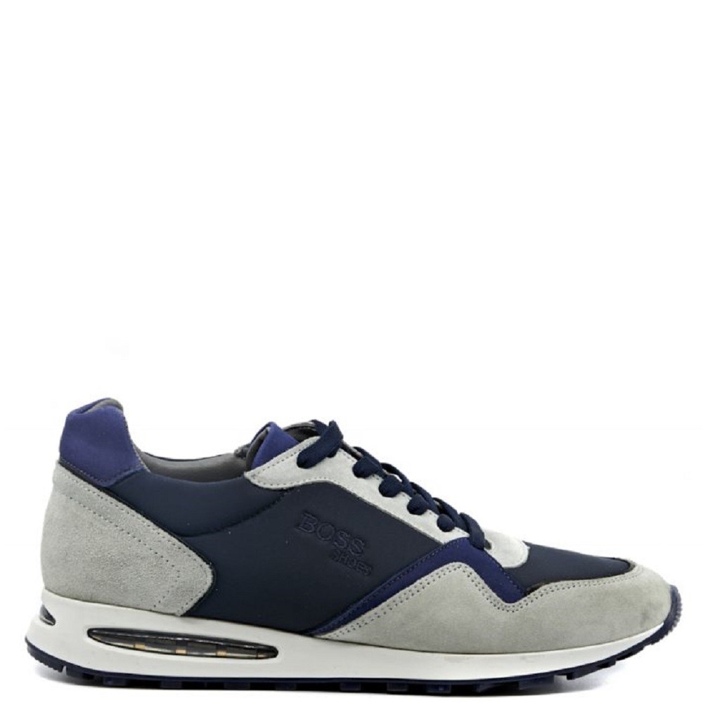 BOSS</br>Ανδρικά Sneakers Μπλε Suede/Ύφασμα L.LAUREL TXT Boss BOSS</br>Ανδρικά Sneakers Μπλε Suede/Ύφασμα L.LAUREL TXT Boss