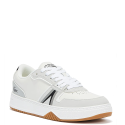 Ανδρικά Sneakers Λευκό/Γκρι Δέρμα L001 0722 2 SMA 7-43SMA0075147 Lacoste