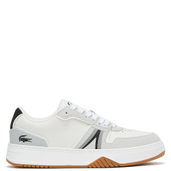 LACOSTE</br>Ανδρικά Sneakers Λευκό/Γκρι Δέρμα L001 0722 2 SMA 7-43SMA0075147 Lacoste
