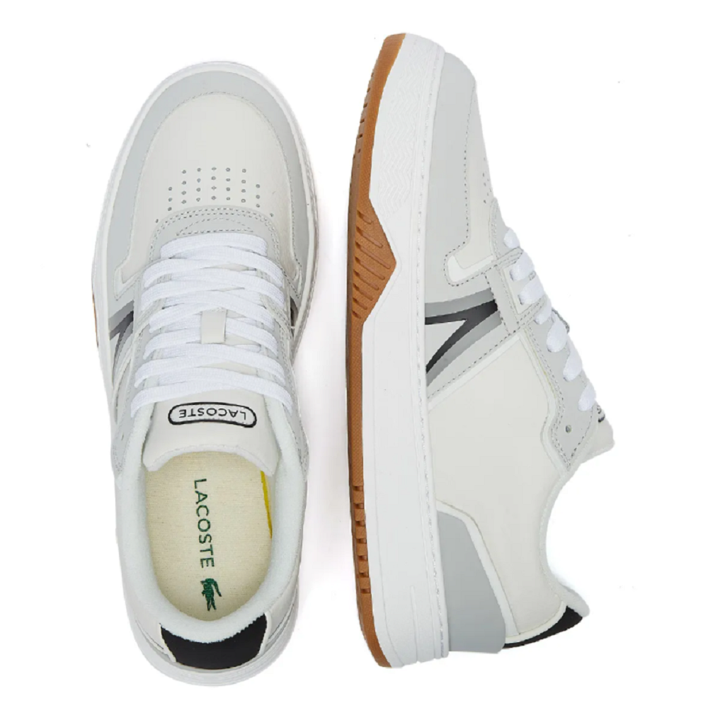 LACOSTE</br>Ανδρικά Sneakers Λευκό/Γκρι Δέρμα L001 0722 2 SMA 7-43SMA0075147 Lacoste LACOSTE</br>Ανδρικά Sneakers Λευκό/Γκρι Δέρμα L001 0722 2 SMA 7-43SMA0075147 Lacoste