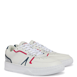 Ανδρικά Sneakers Λευκό Δέρμα L001 742SMA0092407 Lacoste