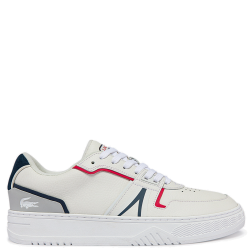 Ανδρικά Sneakers Λευκό Δέρμα L001 742SMA0092407 Lacoste