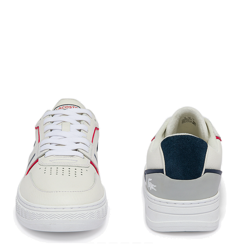 LACOSTE</br>Ανδρικά Sneakers Λευκό Δέρμα L001 742SMA0092407 Lacoste LACOSTE</br>Ανδρικά Sneakers Λευκό Δέρμα L001 742SMA0092407 Lacoste