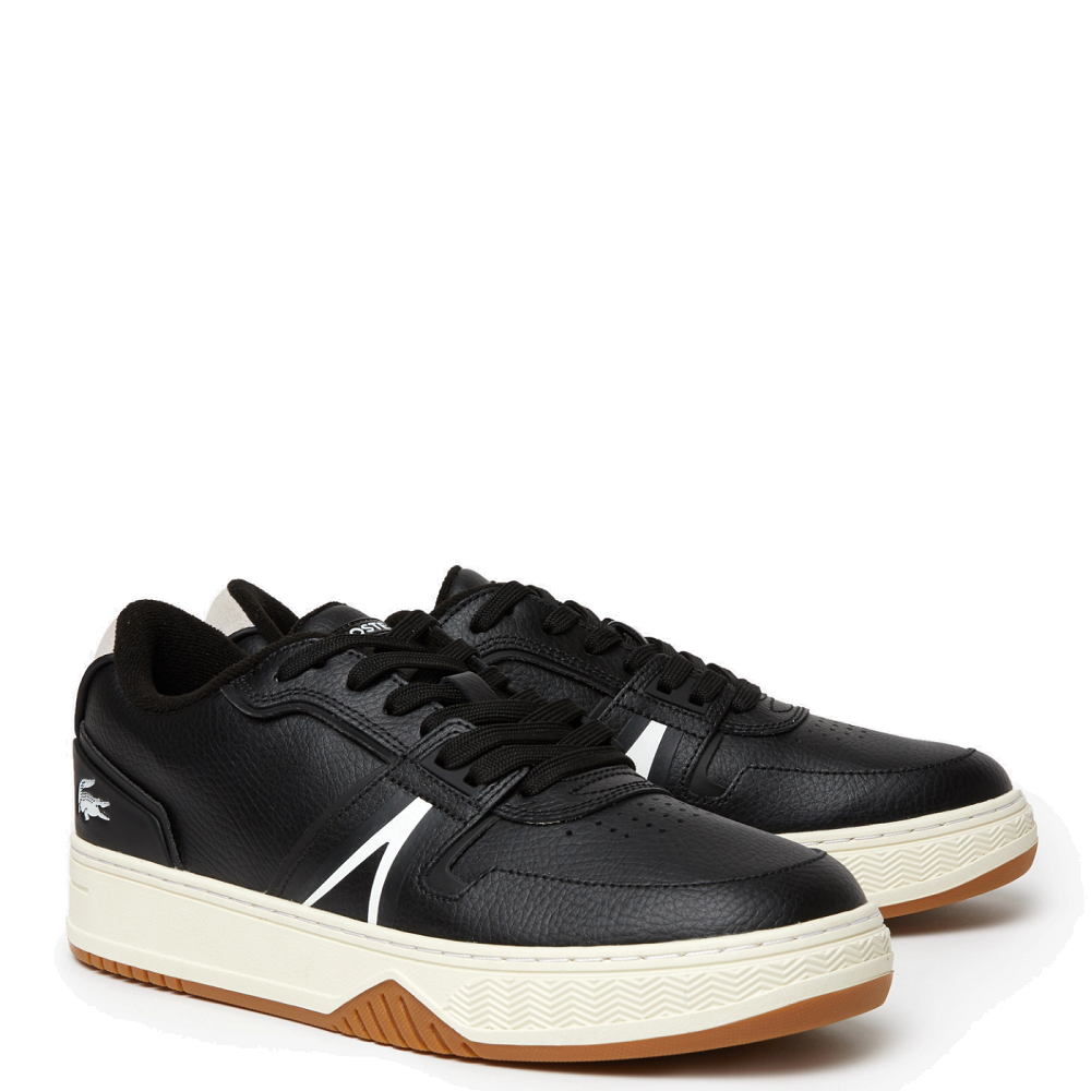 LACOSTE</br>Ανδρικά Sneakers Μαύρο Δέρμα L001 744SMA0017454 Lacoste LACOSTE</br>Ανδρικά Sneakers Μαύρο Δέρμα L001 744SMA0017454 Lacoste