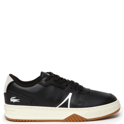Ανδρικά Sneakers Μαύρο Δέρμα L001 744SMA0017454 Lacoste
