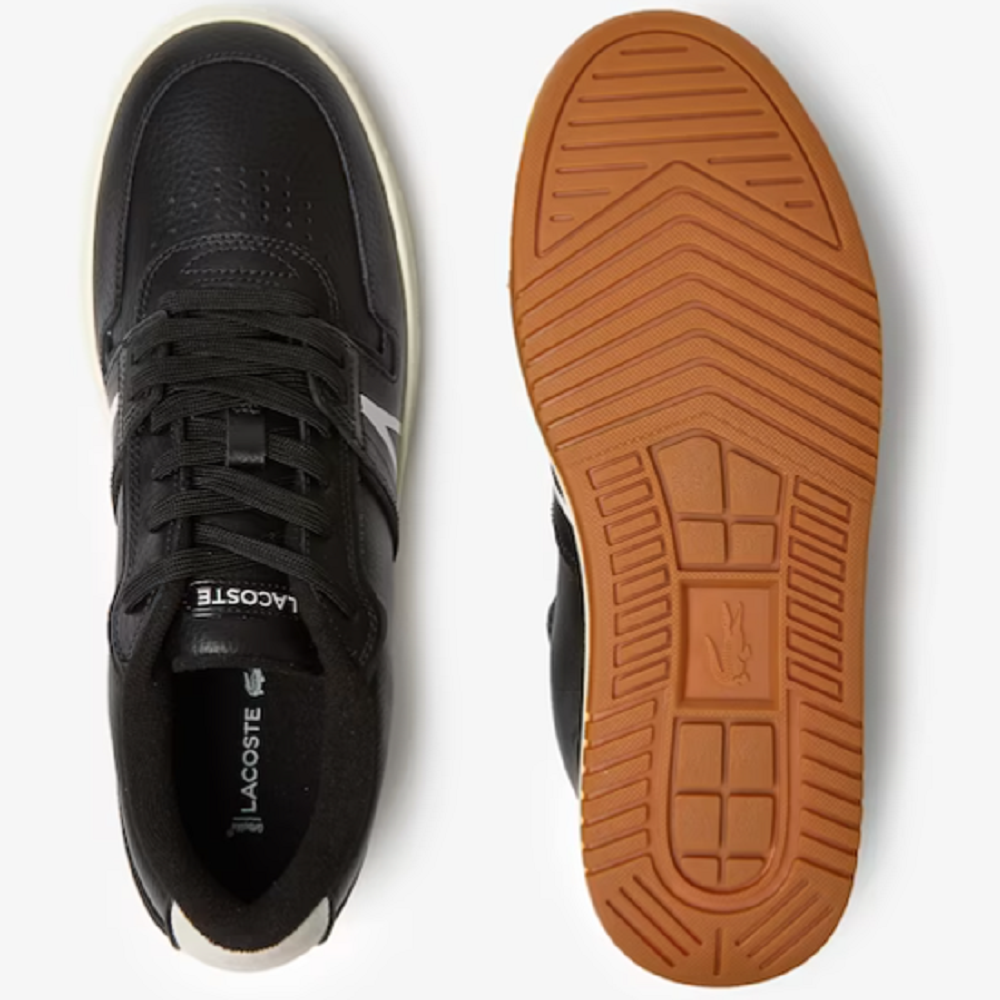 LACOSTE</br>Ανδρικά Sneakers Μαύρο Δέρμα L001 744SMA0017454 Lacoste LACOSTE</br>Ανδρικά Sneakers Μαύρο Δέρμα L001 744SMA0017454 Lacoste