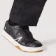 LACOSTE</br>Ανδρικά Sneakers Μαύρο Δέρμα L001 744SMA0017454 Lacoste LACOSTE</br>Ανδρικά Sneakers Μαύρο Δέρμα L001 744SMA0017454 Lacoste