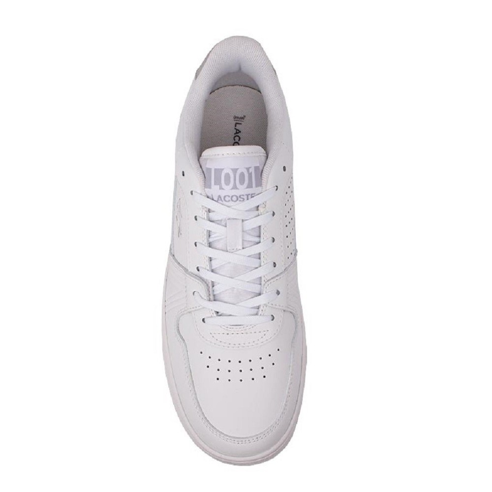 LACOSTE</br>Ανδρικά Sneakers Λευκό Δέρμα L001 SET 748SMA001821G Lacoste LACOSTE</br>Ανδρικά Sneakers Λευκό Δέρμα L001 SET 748SMA001821G Lacoste